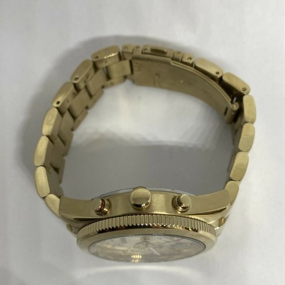 Fossil Perfect Boyfriend ES3884 Women Gold Band An - Picture 8 of 12